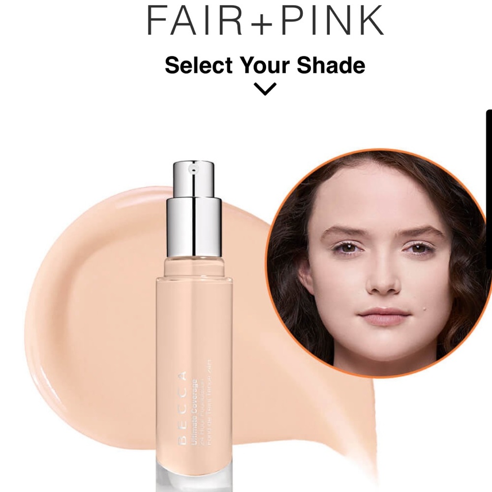 BECCA Alabaster 1C1 Ultimate Coverage 24hr Foundation $44 1oz